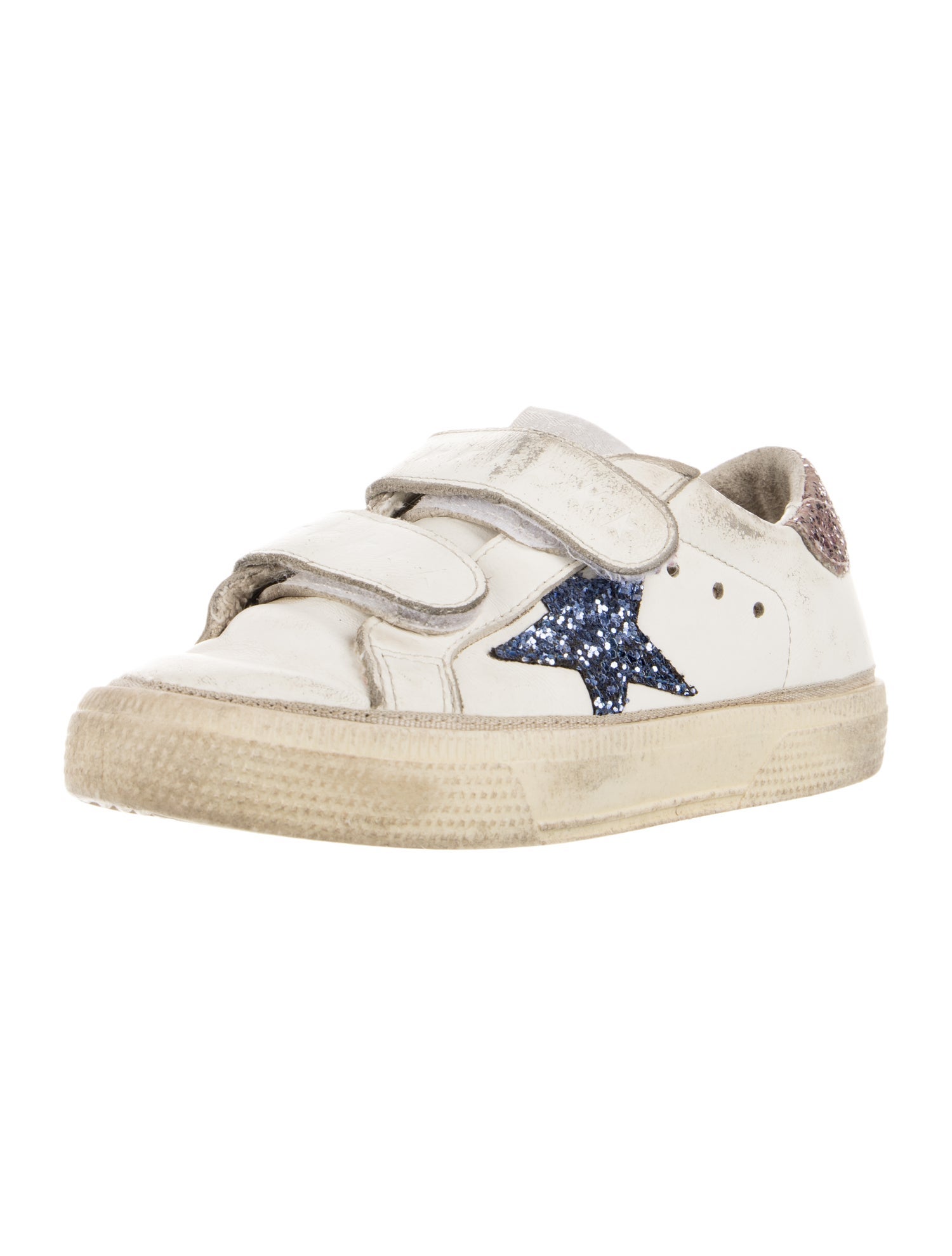 Golden Goose Toddler Girls Leather Sneakers
