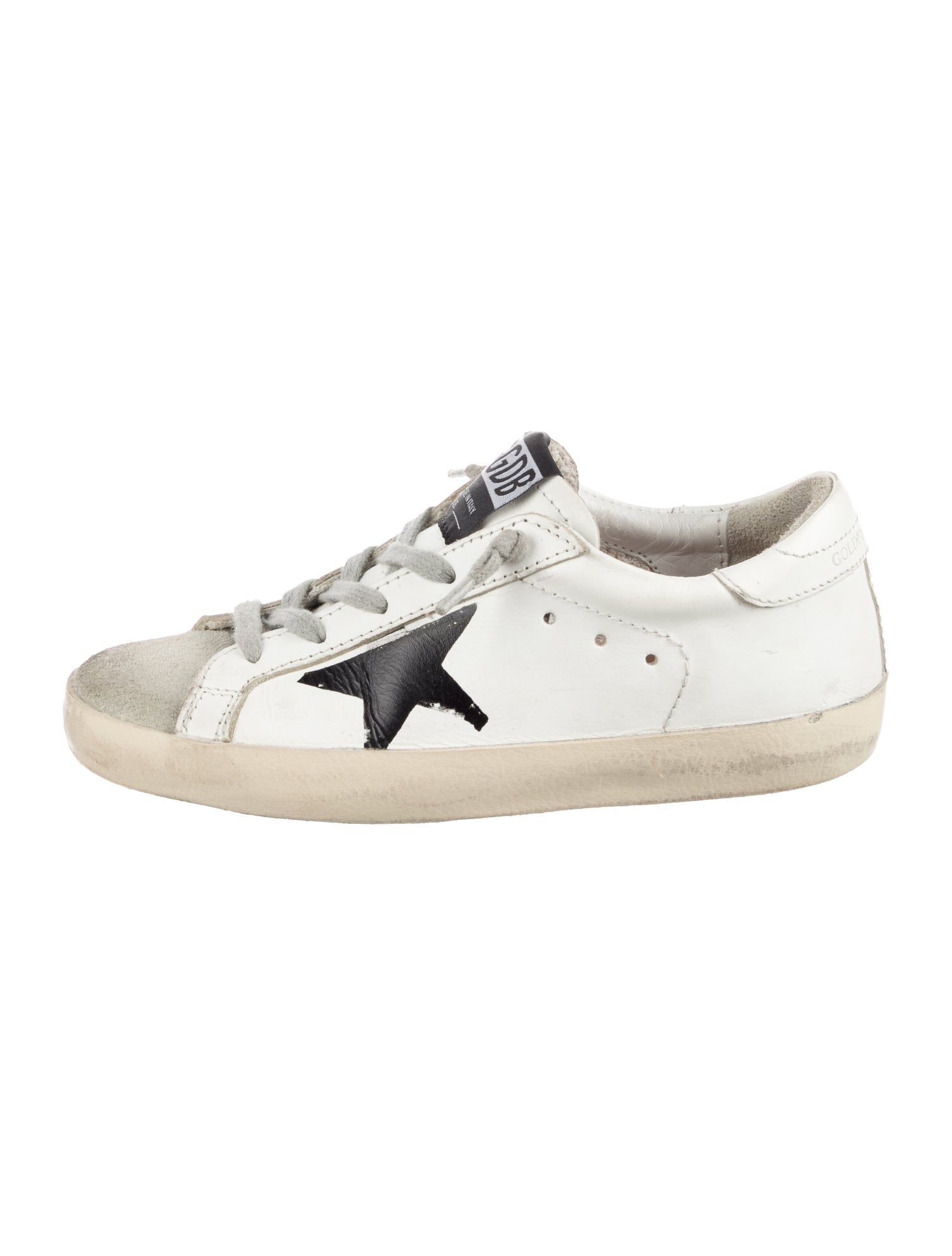 Golden Goose Kids' Leather Low Top Sneakers