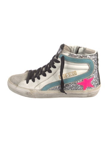 Pre-owned Golden Goose Slide Sneakers In White