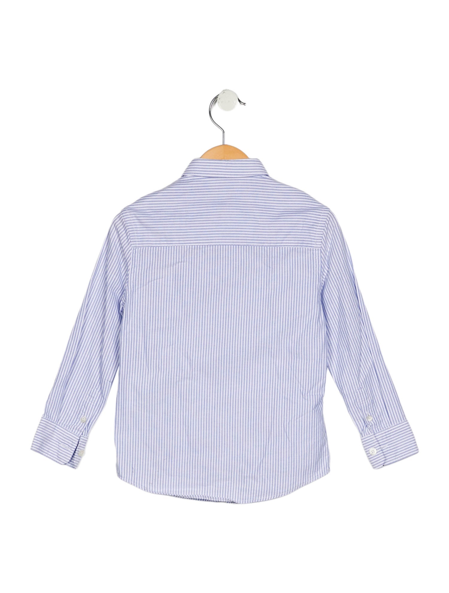 Golden Goose Toddler Boys Pattern Printed Embroidered Dress Shirt