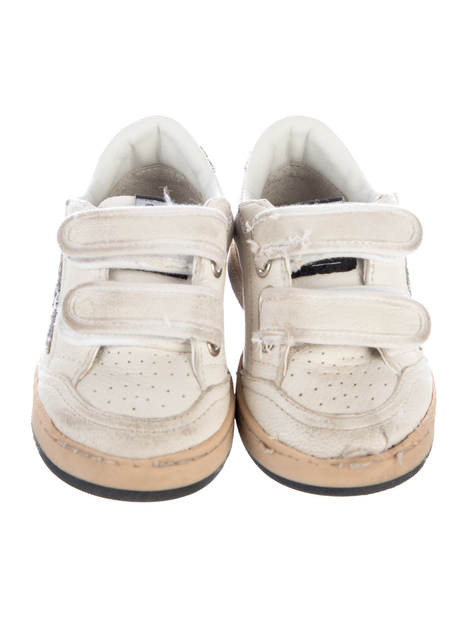 Golden Goose Toddler Girls Leather Sneakers