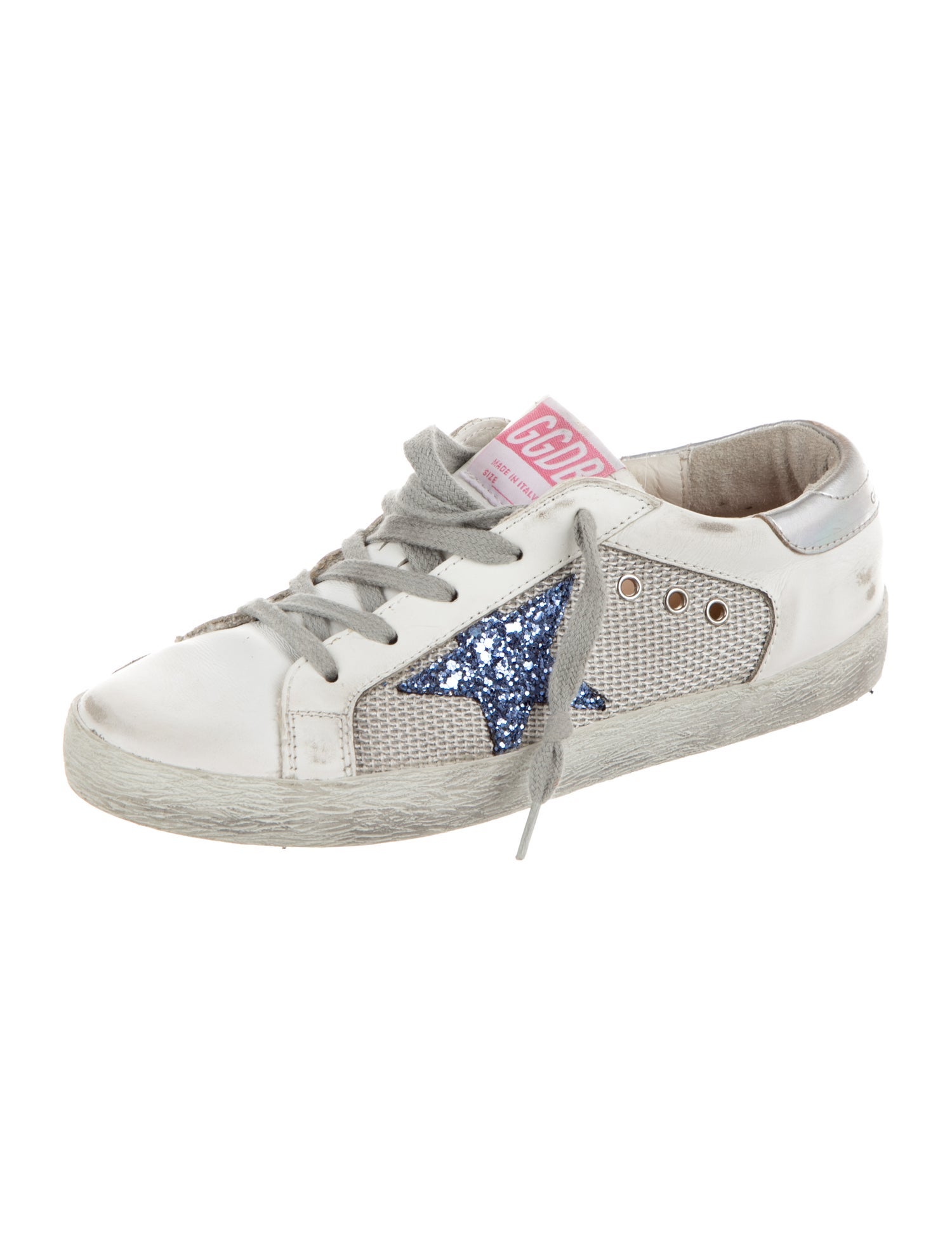 Golden Goose Leather Low Top Sneakers