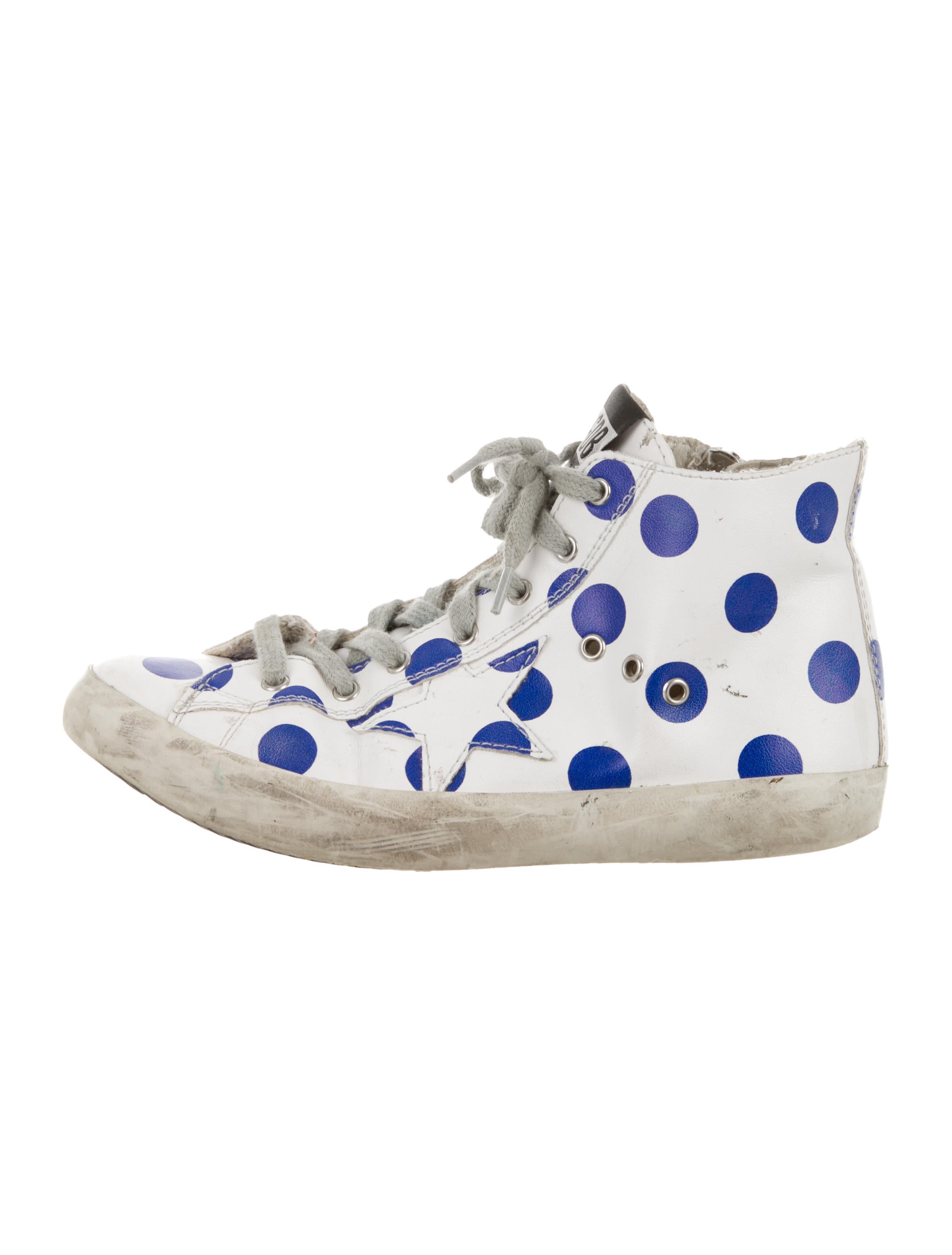 Golden Goose Boys' Polka Dot HighTop Sneakers Boys WG522121 The
