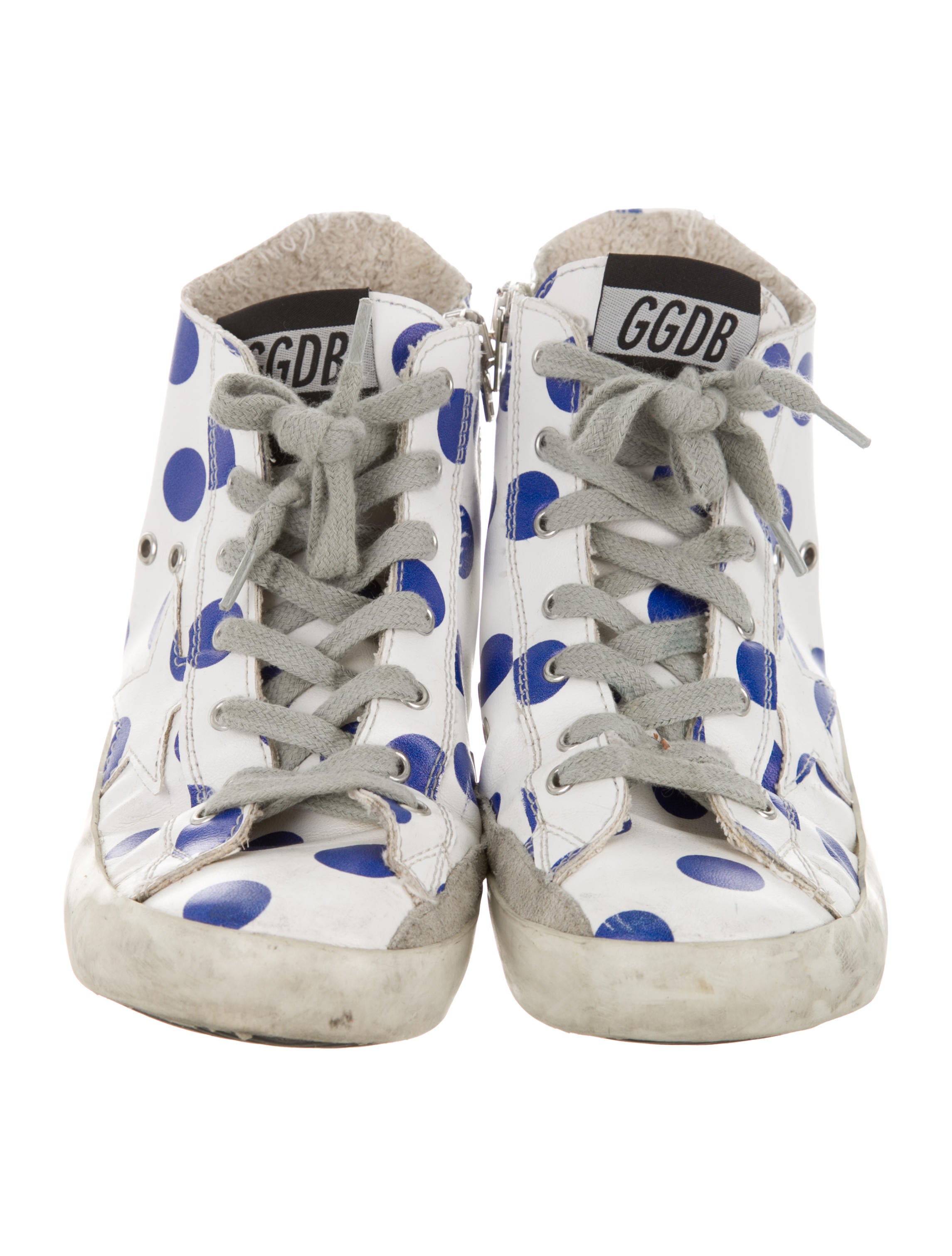 Golden Goose Boys' Polka Dot HighTop Sneakers Boys WG522121 The