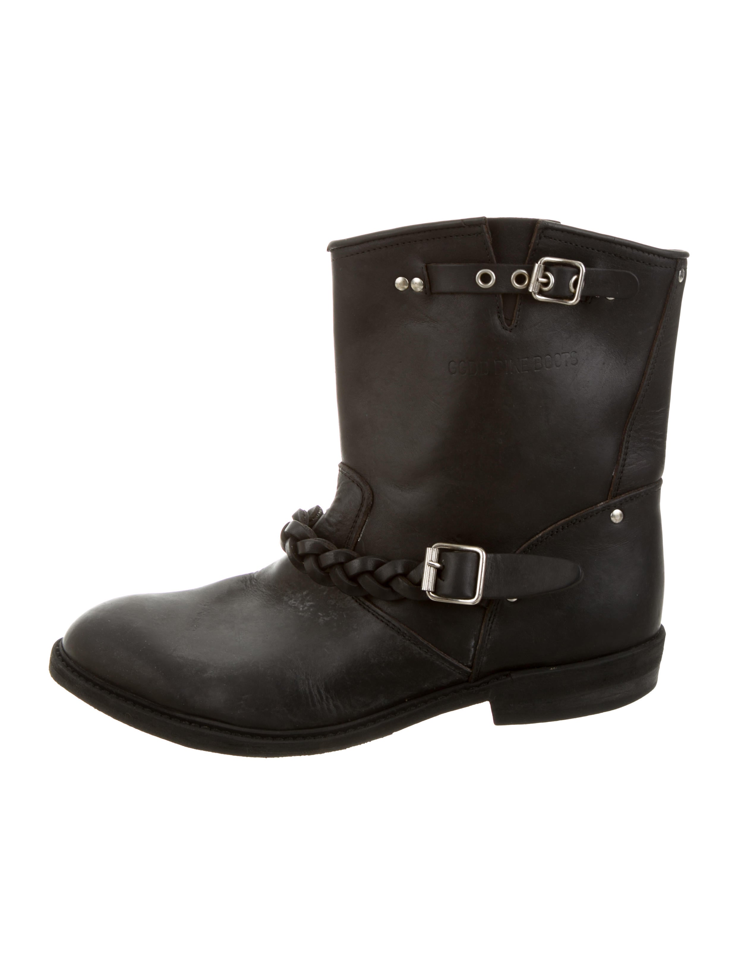 leather biker boots golden goose leather biker boots shoes wg522467 the leather biker boots golden goose leather biker boots shoes wg522467 the