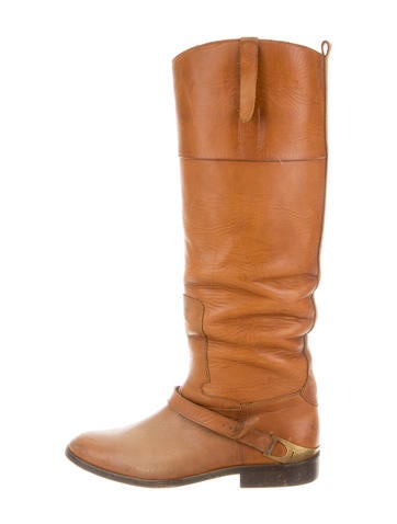 Golden Goose Distressed Leather Boots