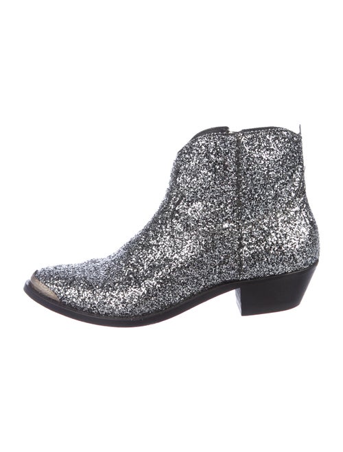 Golden Goose Boots Silver