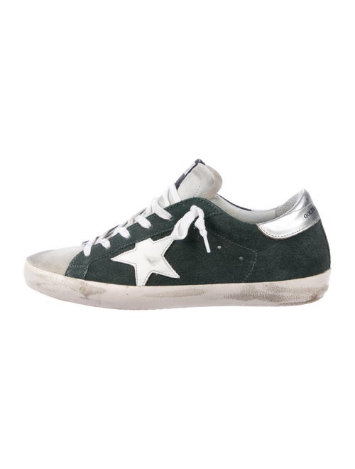 Golden Goose Superstar Sneakers Green