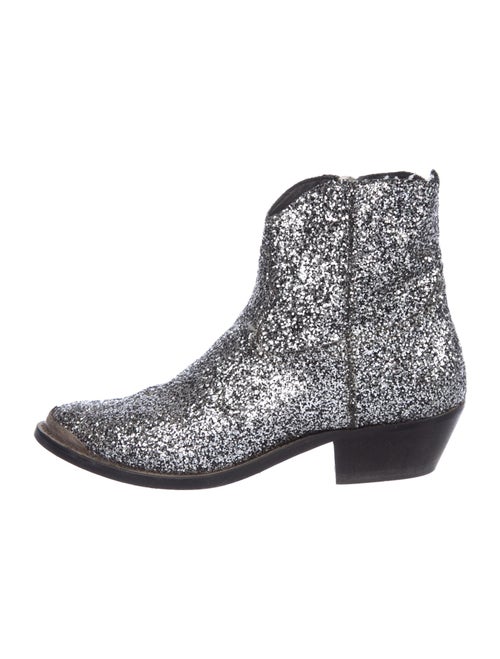 Golden Goose Boots Silver