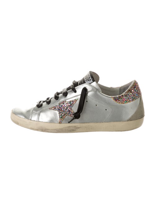 Golden Goose Superstar Sneakers Silver