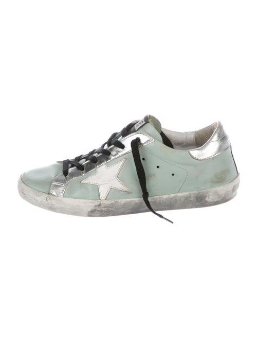 Golden Goose Superstar Sneakers Green