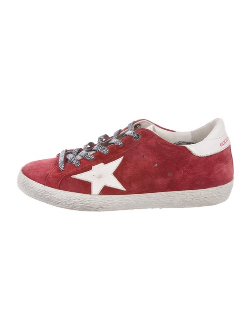 Golden Goose Superstar Sneakers Red