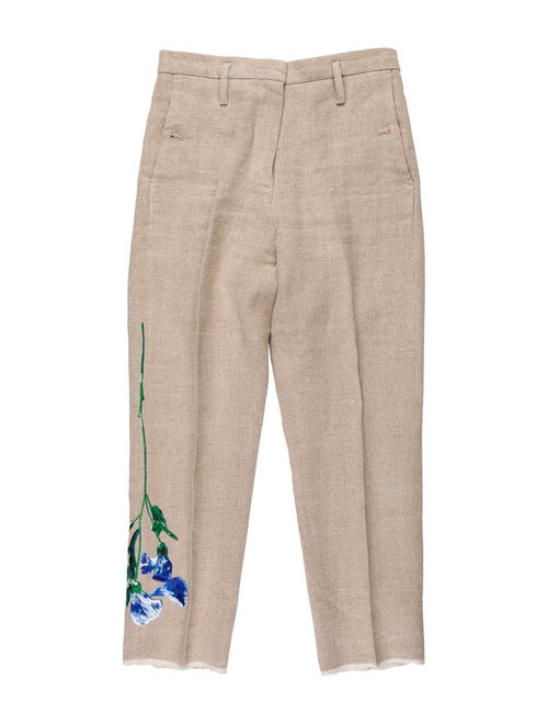Golden Goose Linen Straight Leg Pants