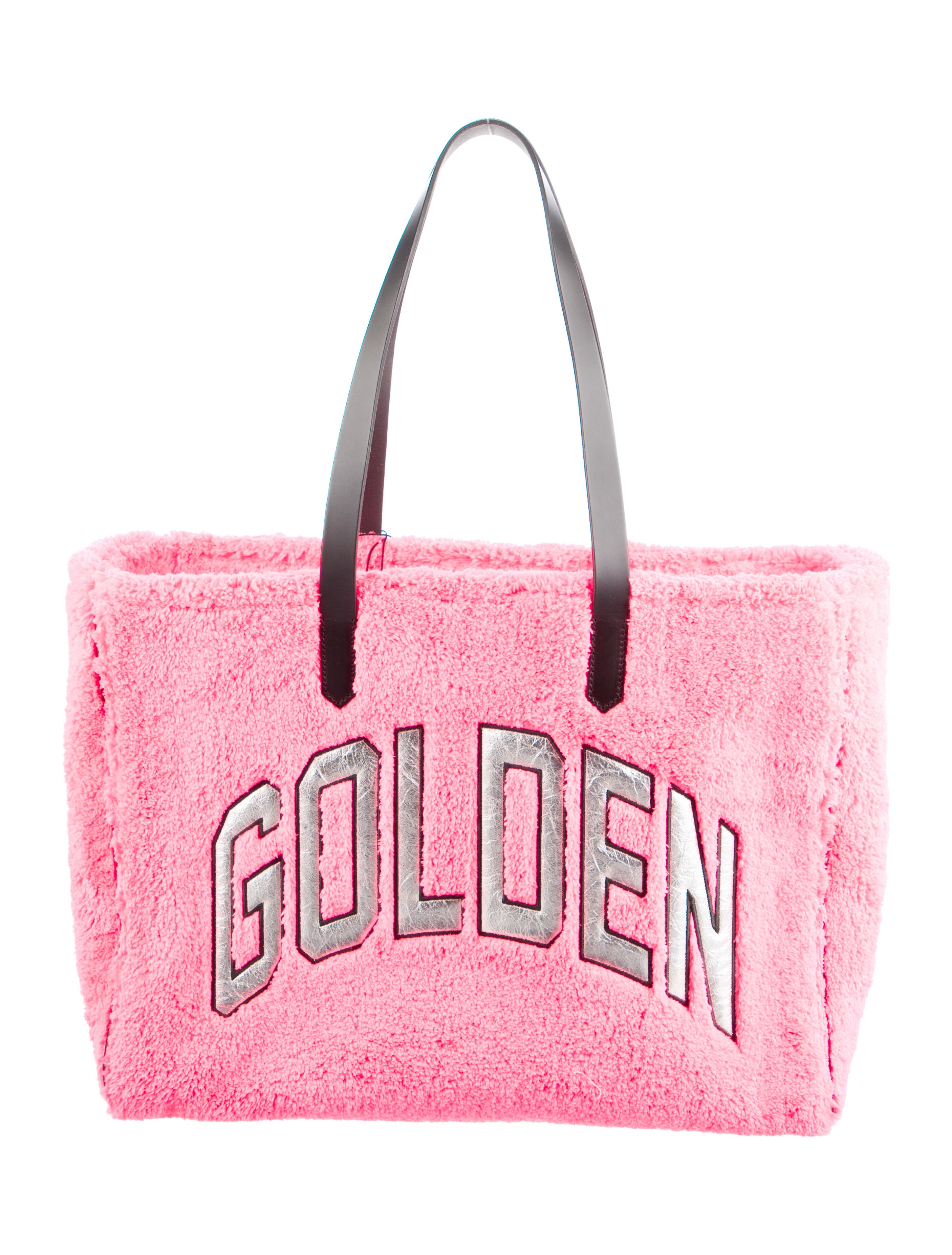 Golden Bear ●2way Tote bag PINK Golden Goose East/West California Tote w/ Tags - Pink Totes