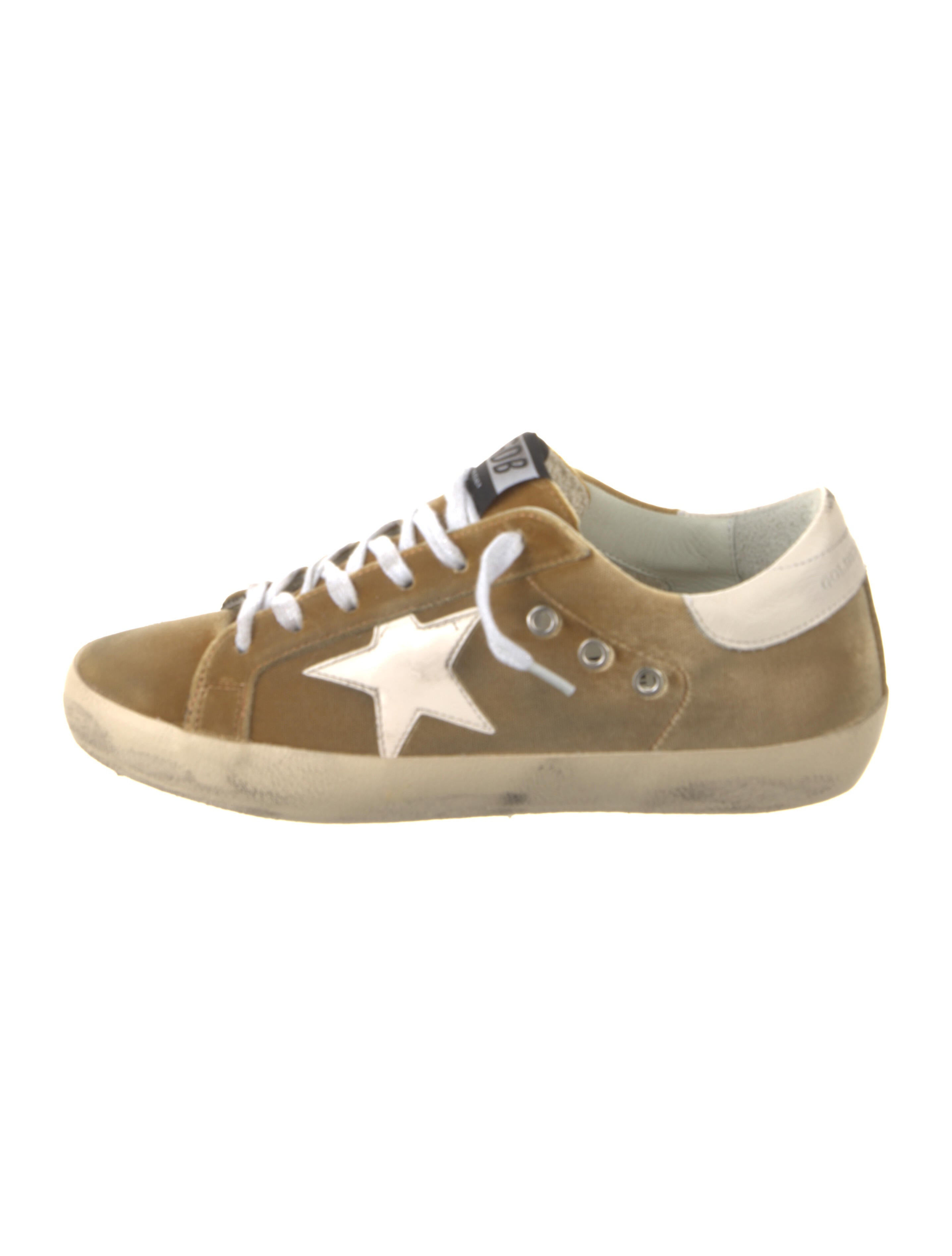 Golden Goose Superstar LowTop Sneakers Gold Sneakers, Shoes