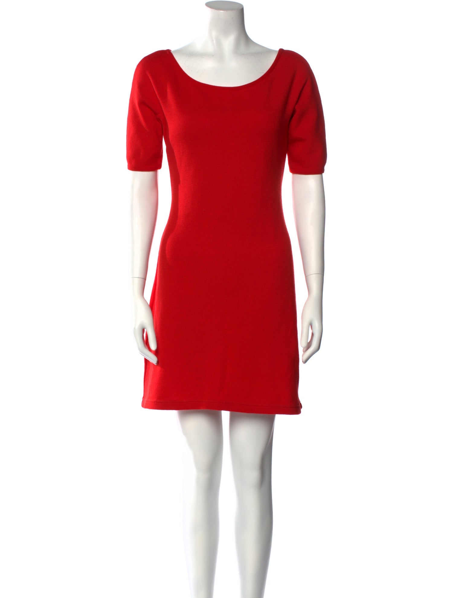 Gio' Guerreri Scoop Neck Mini Dress