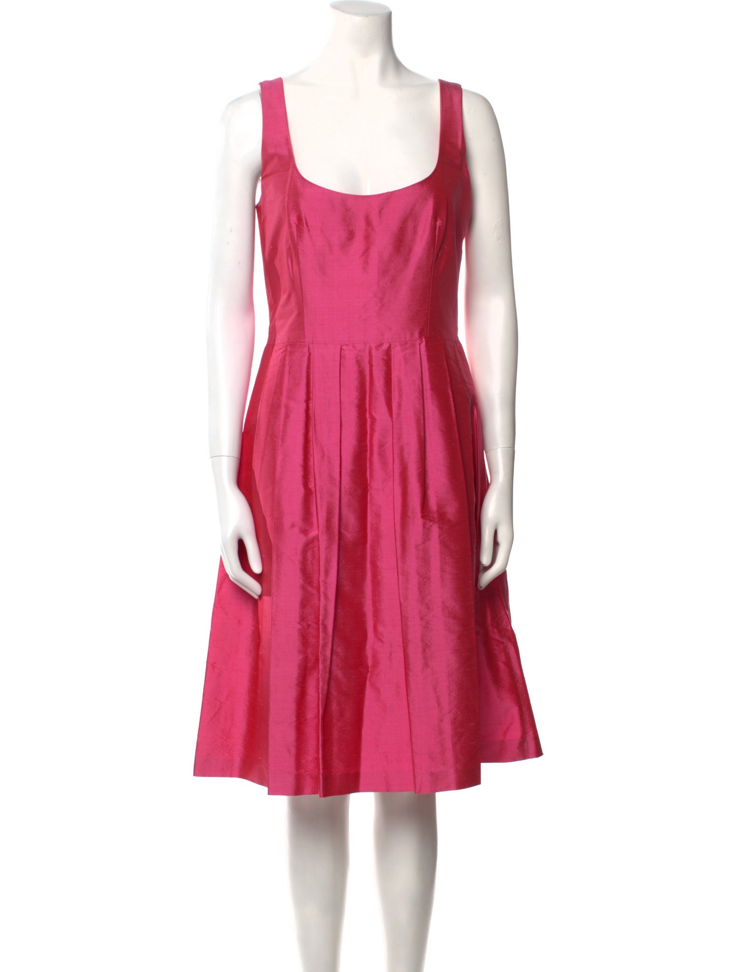 Gio' Guerreri Silk Knee-Length Dress