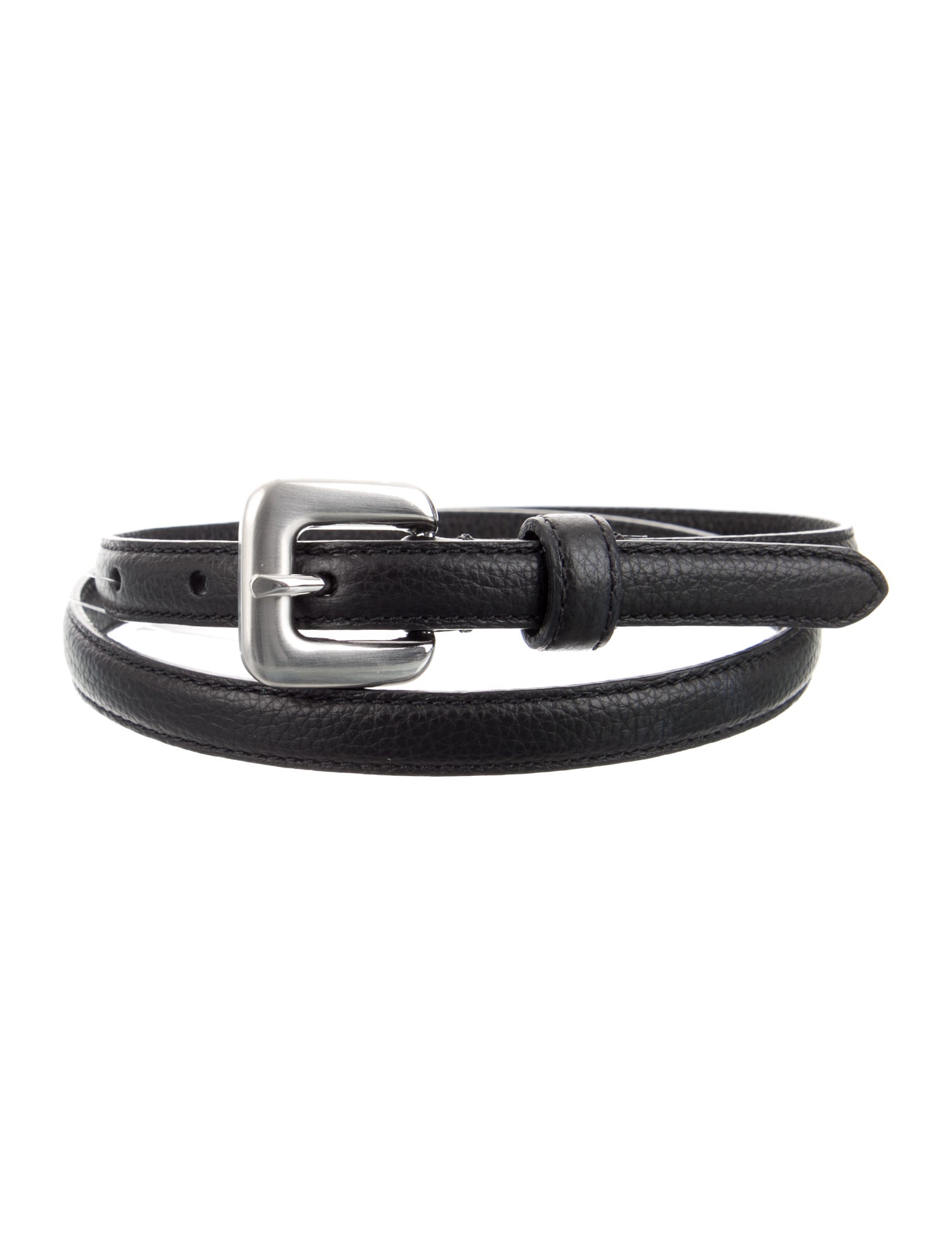 Gavazzeni Skinny Leather Belt