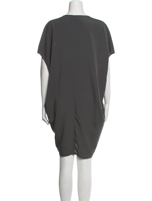 Gary Graham Scoop Neck Knee-Length Dress