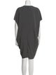 Gary Graham Scoop Neck Knee-Length Dress