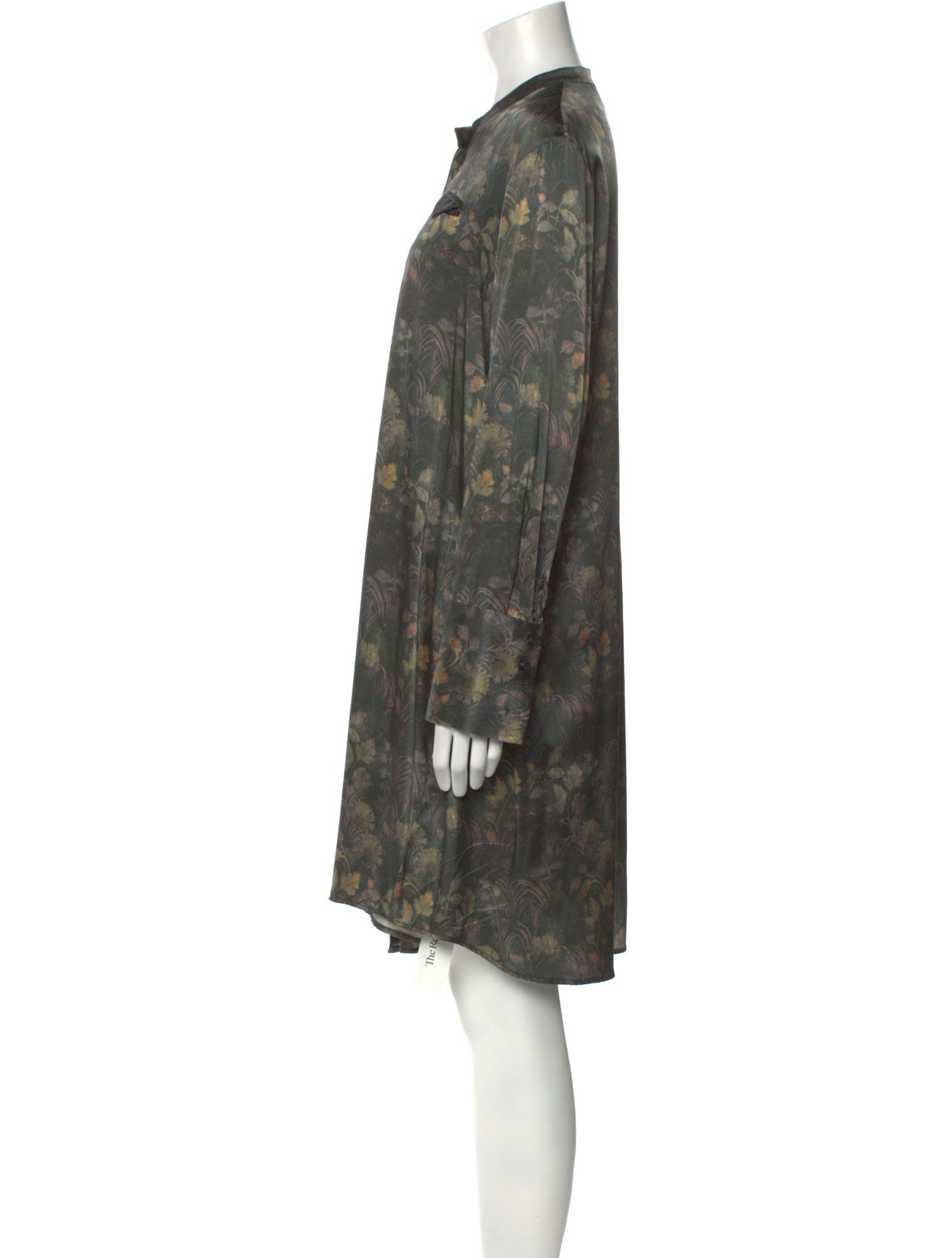 Gary Graham Silk Knee-Length Dress