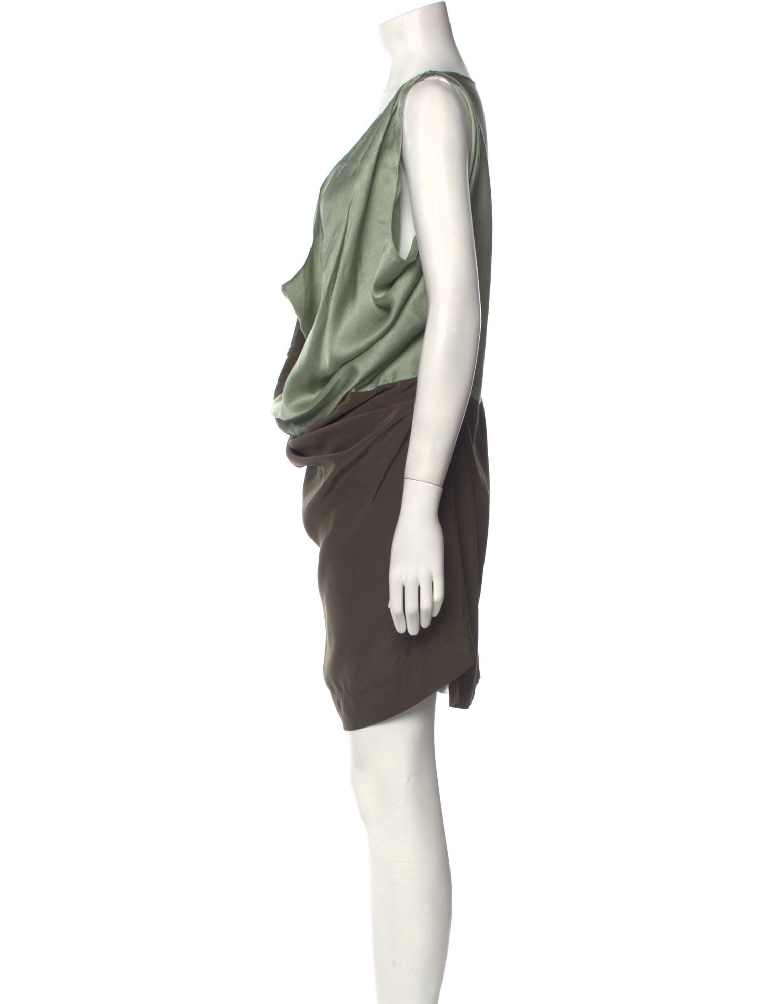 Gary Graham Silk Midi Length Dress