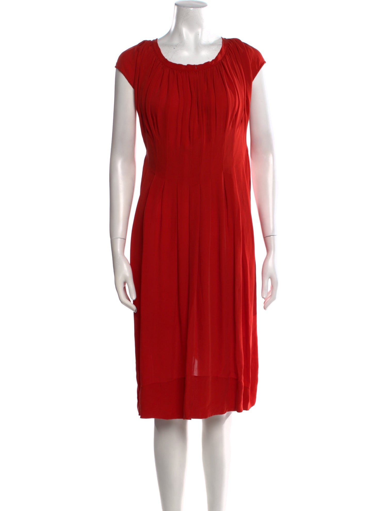 Gary Graham Silk Midi Length Dress