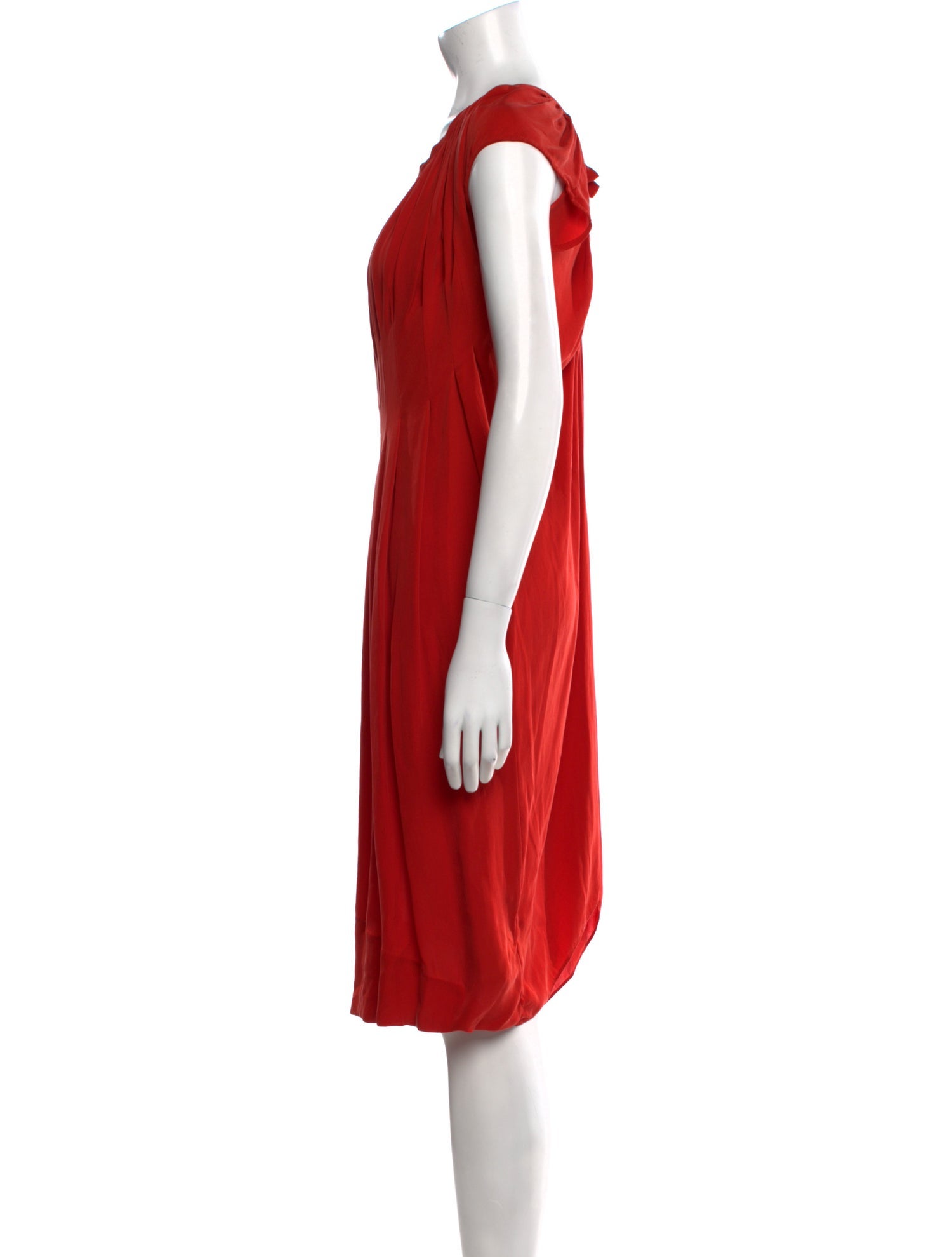 Gary Graham Silk Midi Length Dress