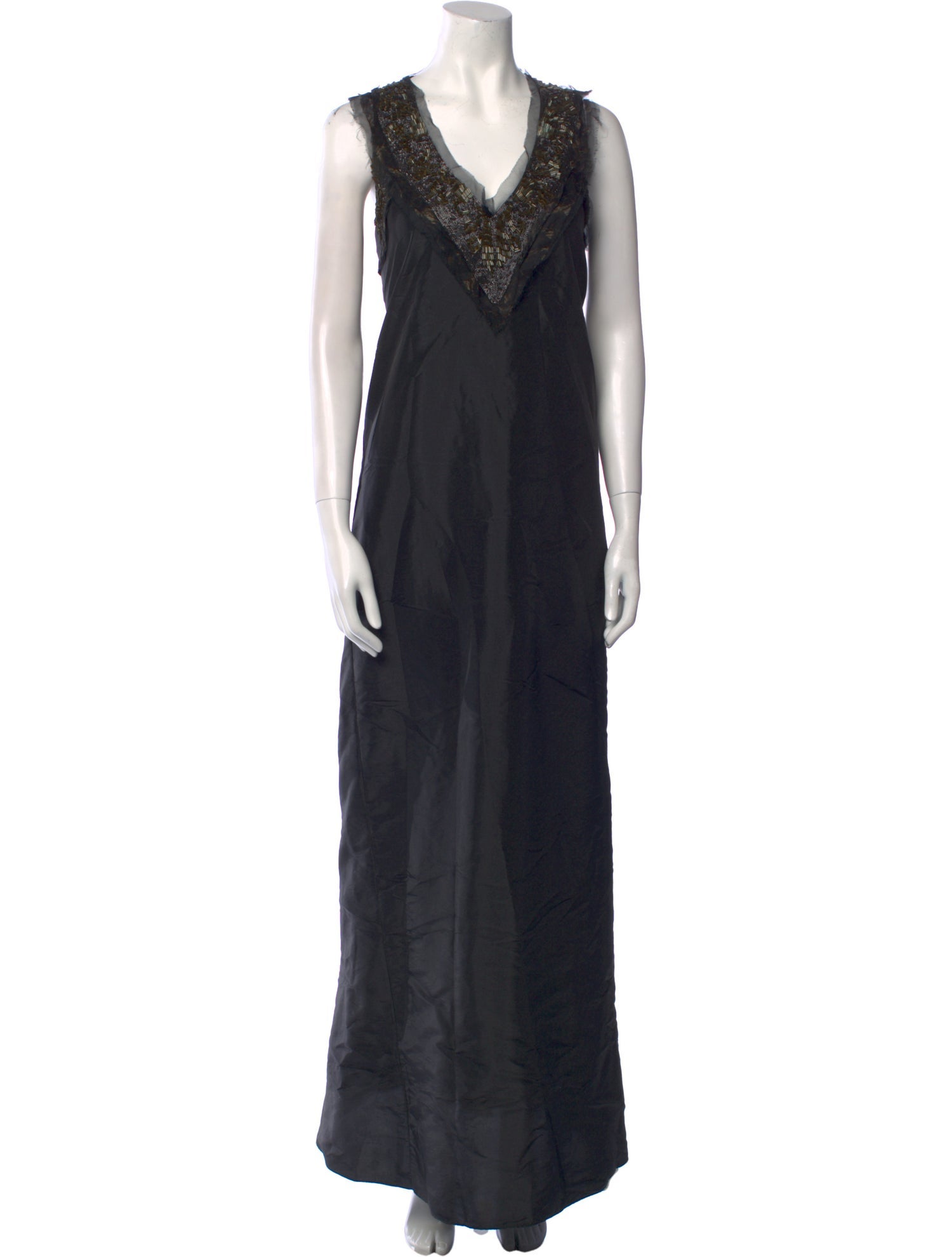 Gary Graham Silk Long Dress