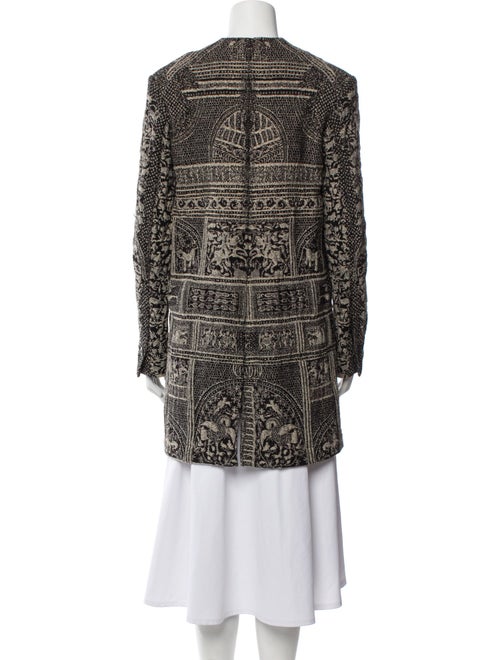 Gary Graham Silk Printed Coat