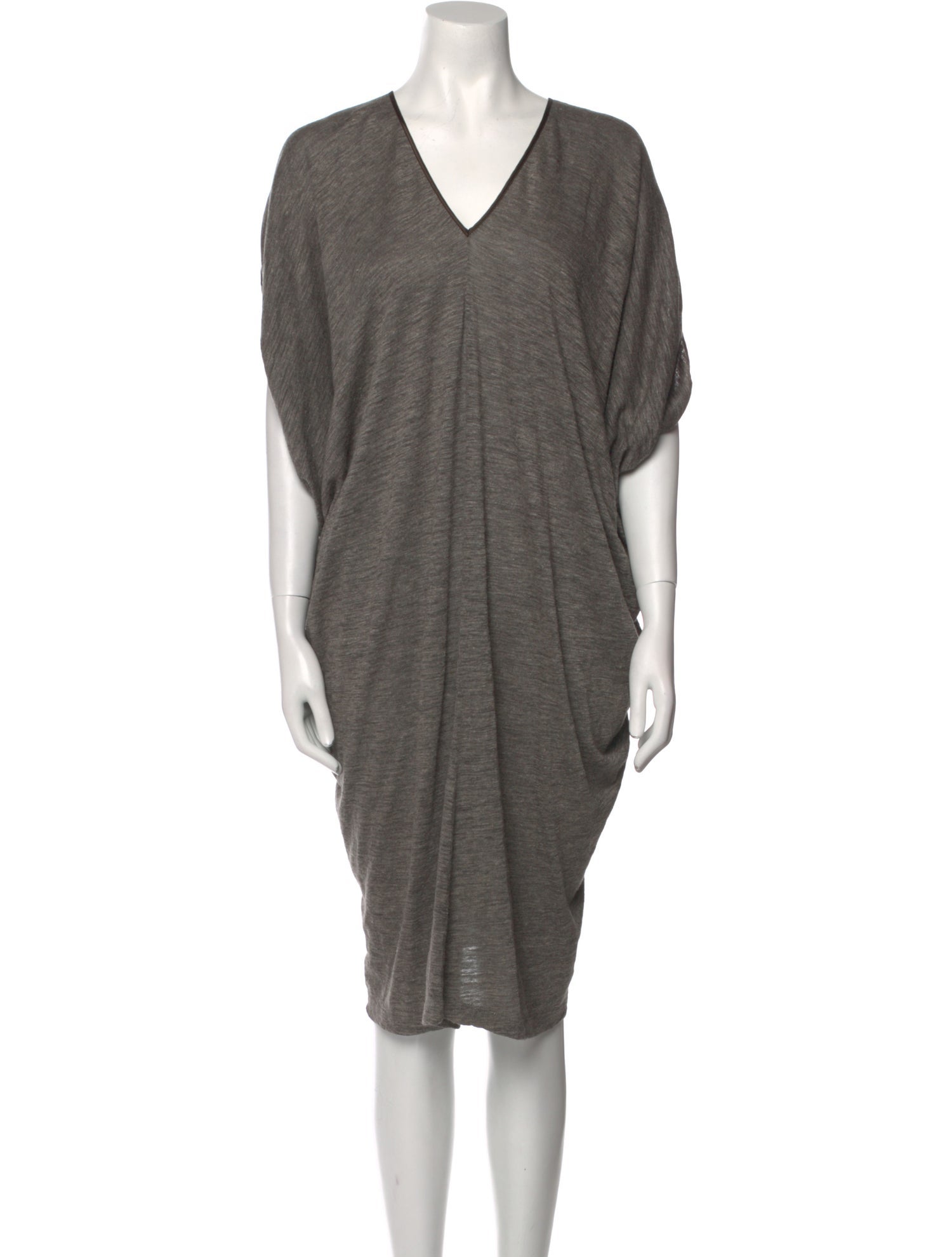Gary Graham Wool Knee-Length Dress
