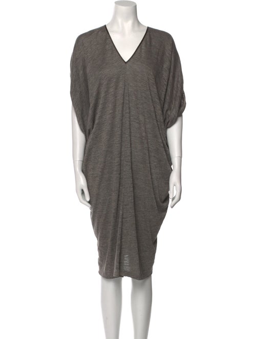 Gary Graham Wool Knee-Length Dress