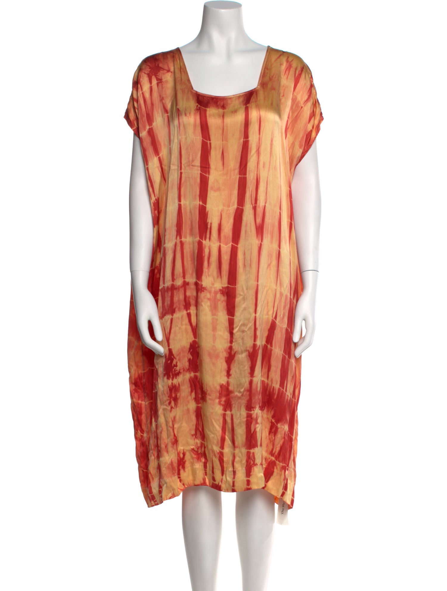 Gary Graham Silk Midi Length Dress