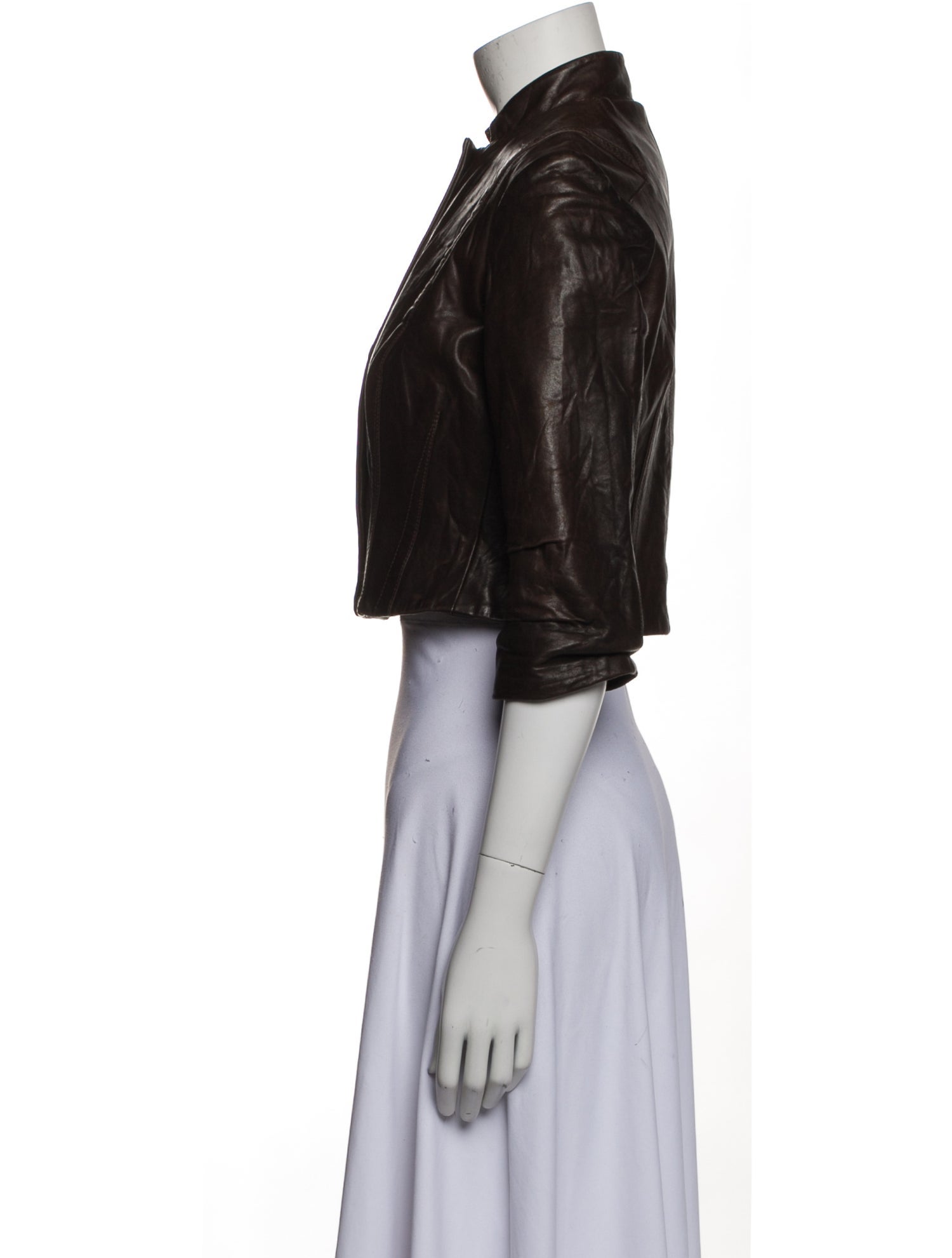 Gary Graham Leather Biker Jacket