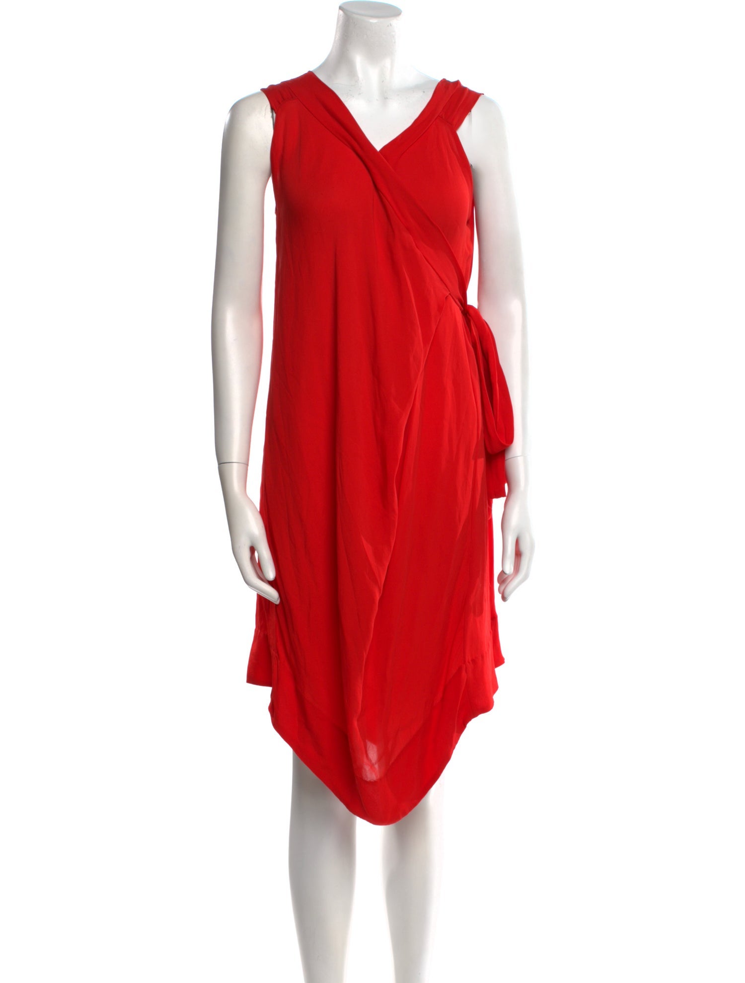 Gary Graham Silk Midi Length Dress