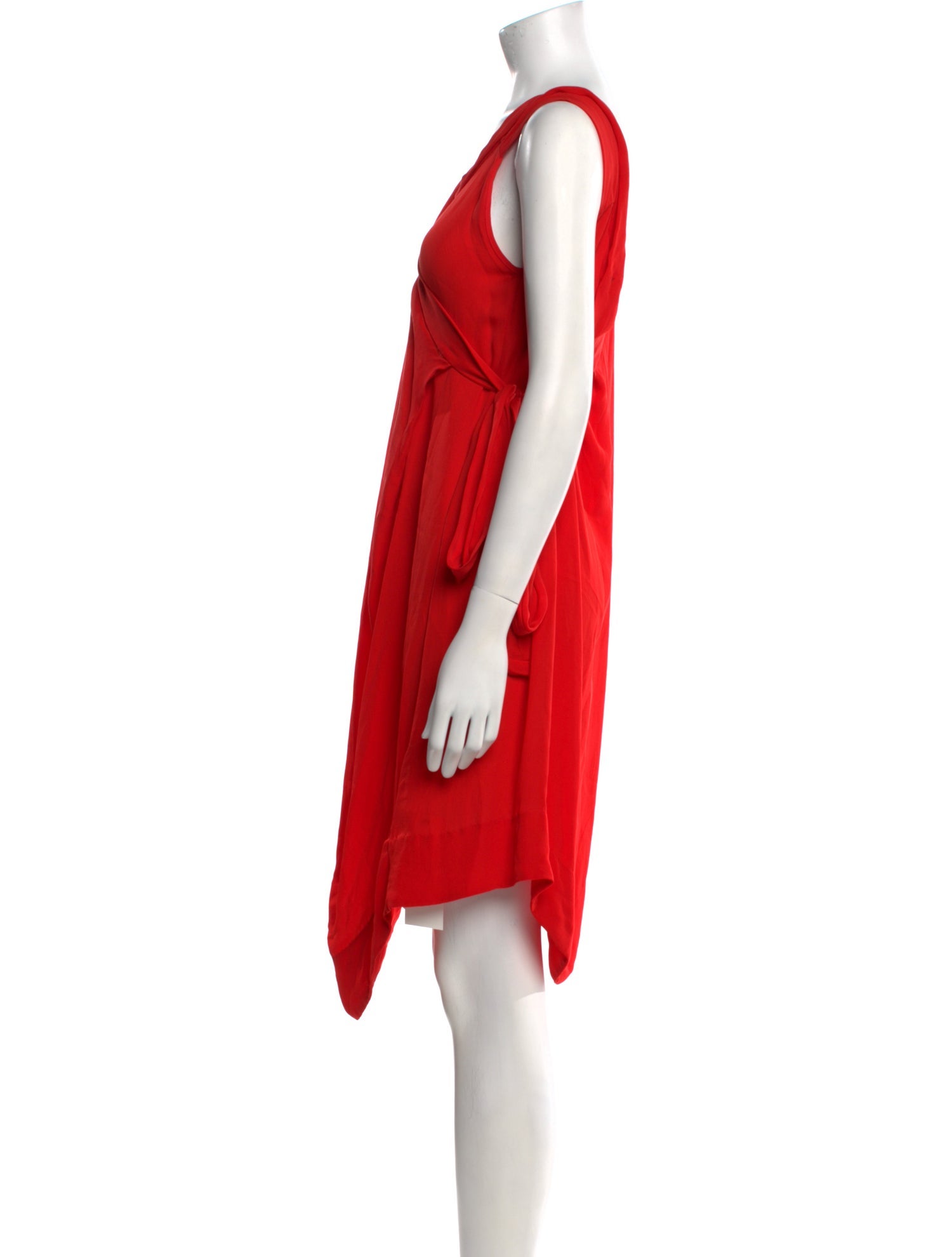 Gary Graham Silk Midi Length Dress