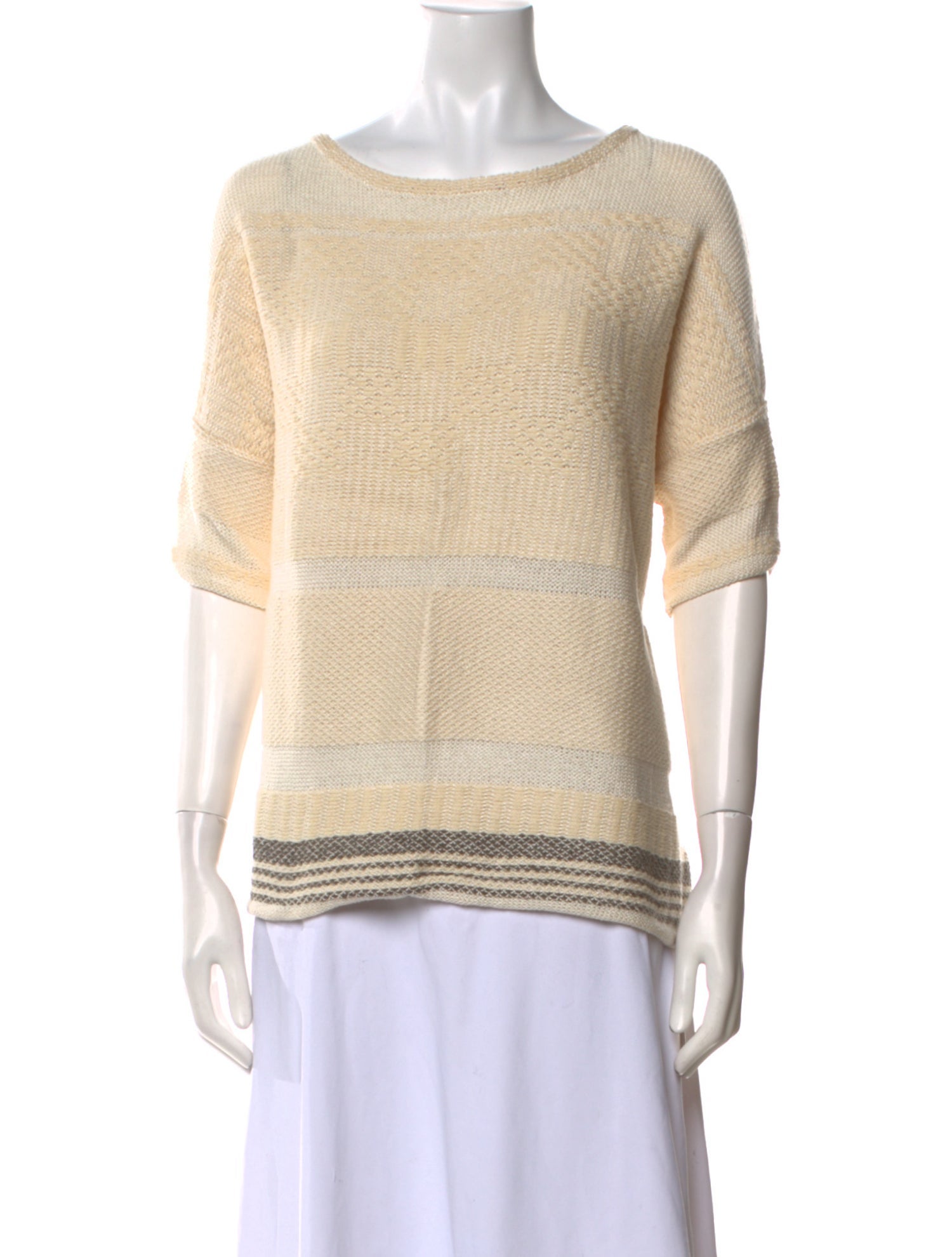 Gary Graham Bateau Neckline Sweater