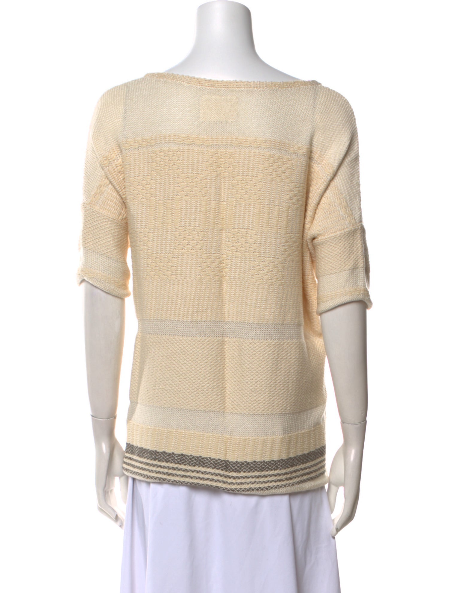 Gary Graham Bateau Neckline Sweater