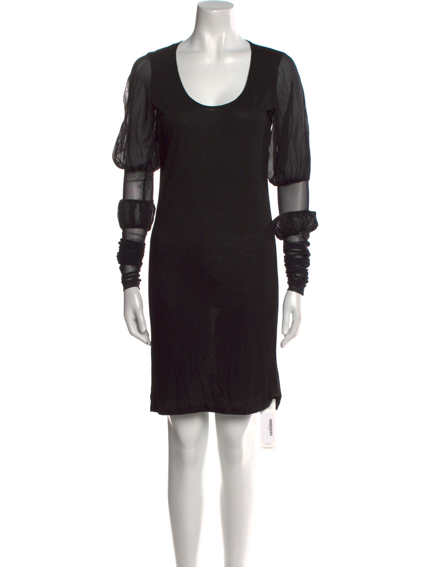 Gary Graham Silk Mini Dress