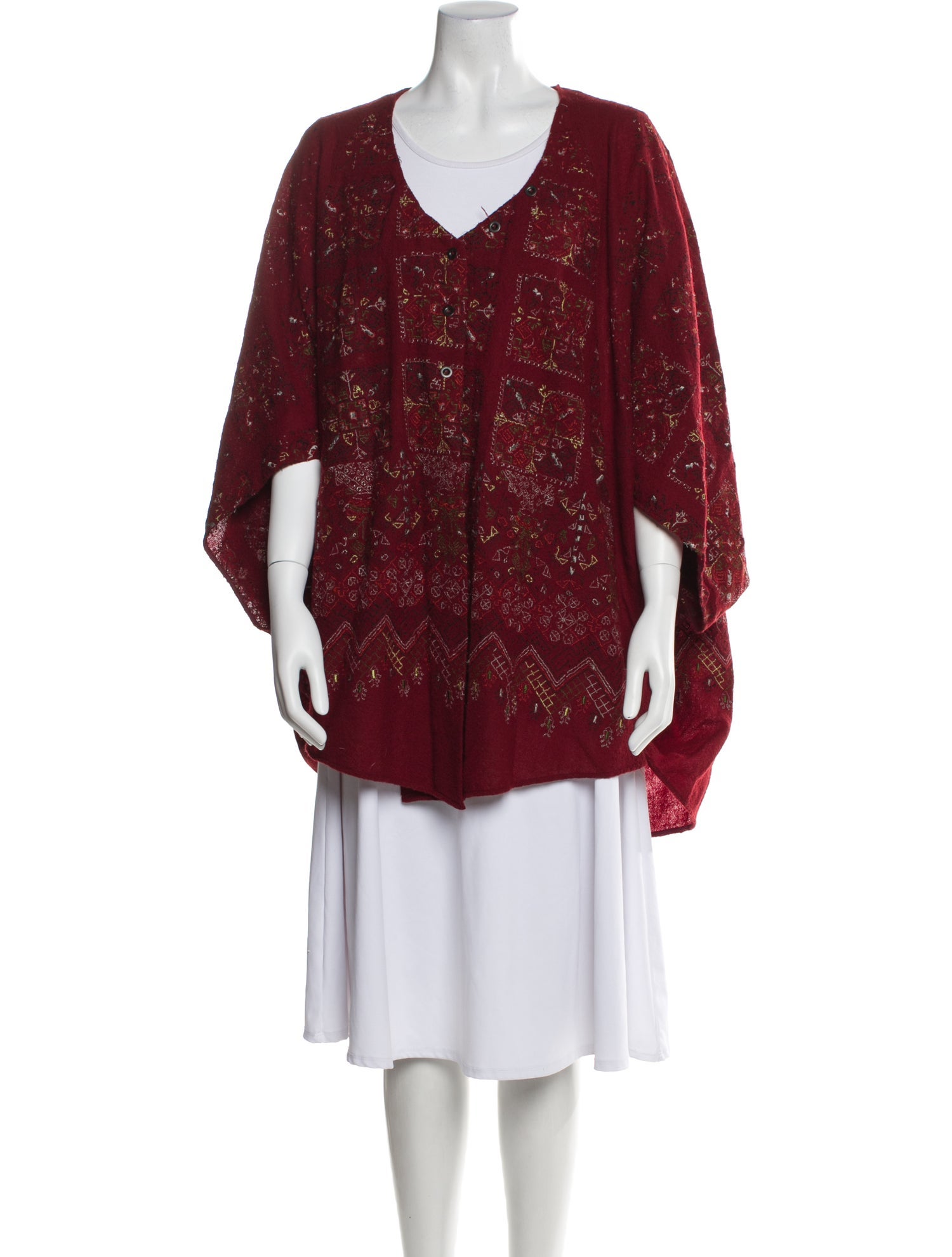 Gary Graham Wool Floral Print Jacket