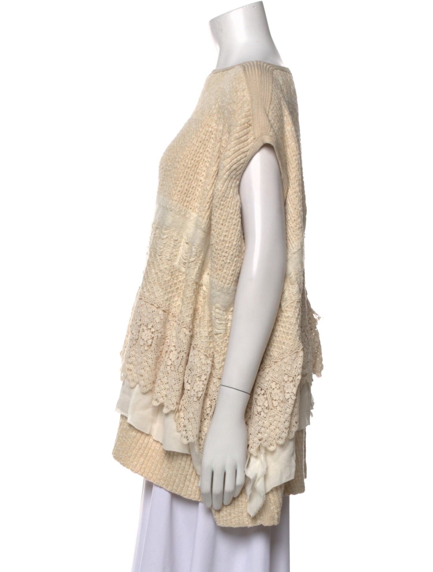 Gary Graham Striped Bateau Neckline Sweater