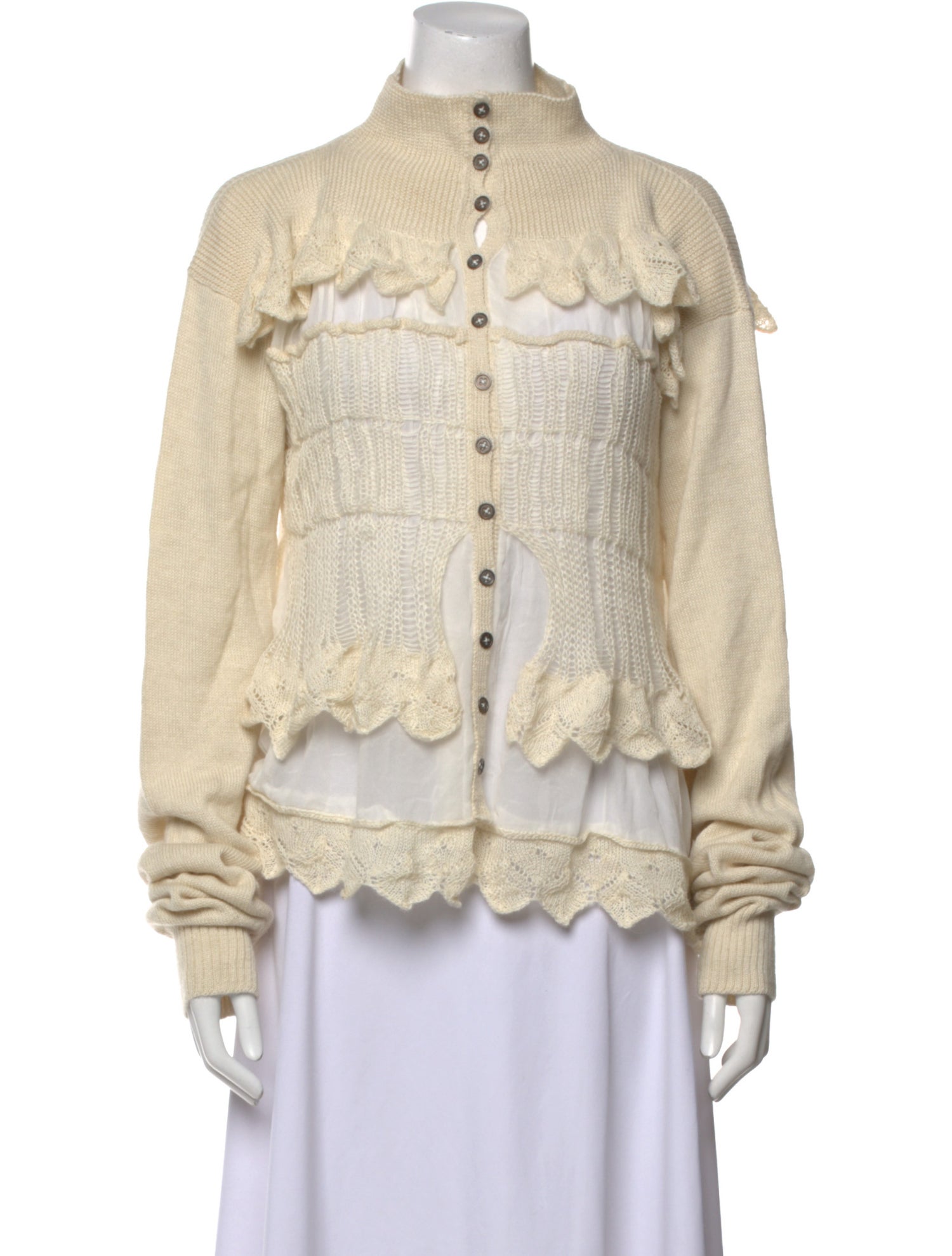 Gary Graham Alpaca Mock Neck Sweater