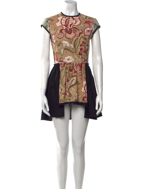 Gary Graham Wool Mini Dress