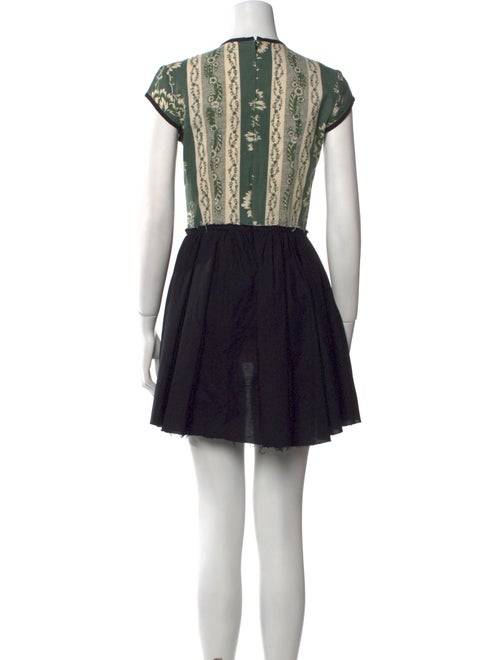 Gary Graham Wool Mini Dress