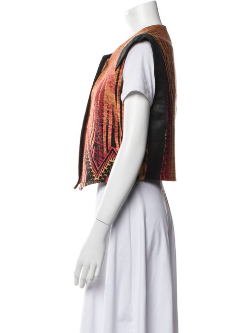 Gary Graham Silk Printed Vest