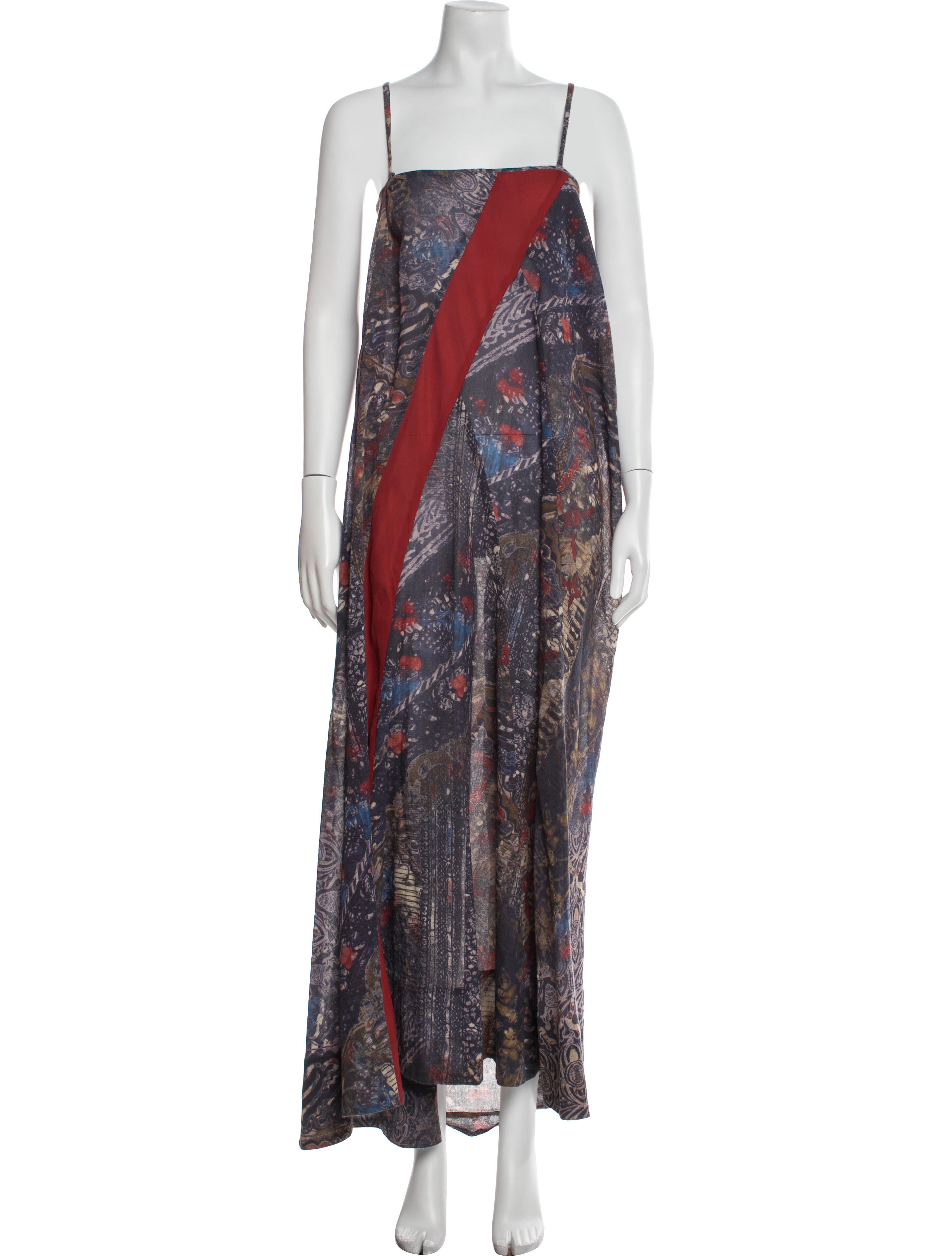 Gary Graham Wool Midi Length Dress