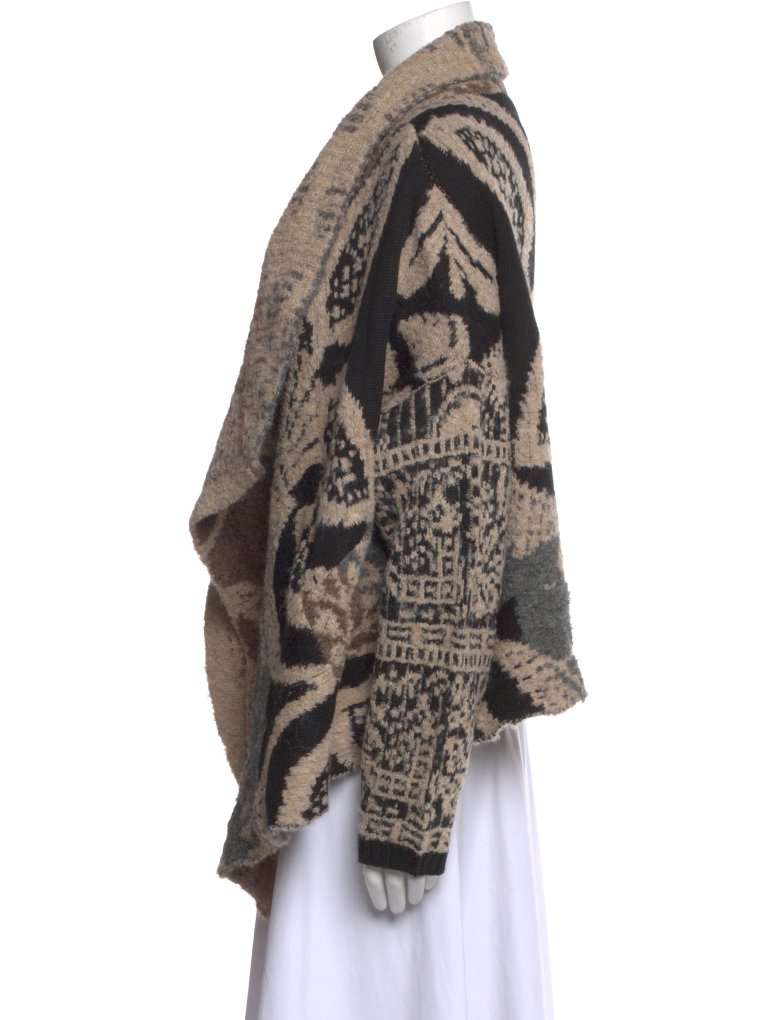 Gary Graham Alpaca Printed Sweater