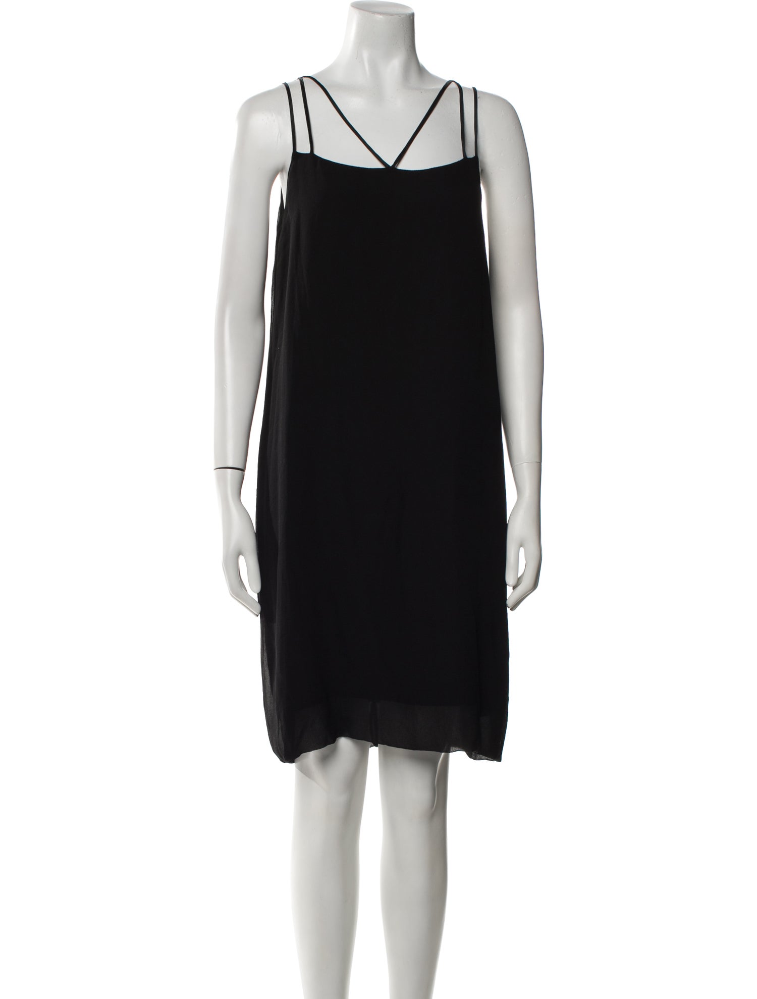 Gary Graham Silk Knee-Length Dress