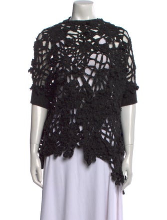 Gary Graham Alpaca Crew Neck Sweater