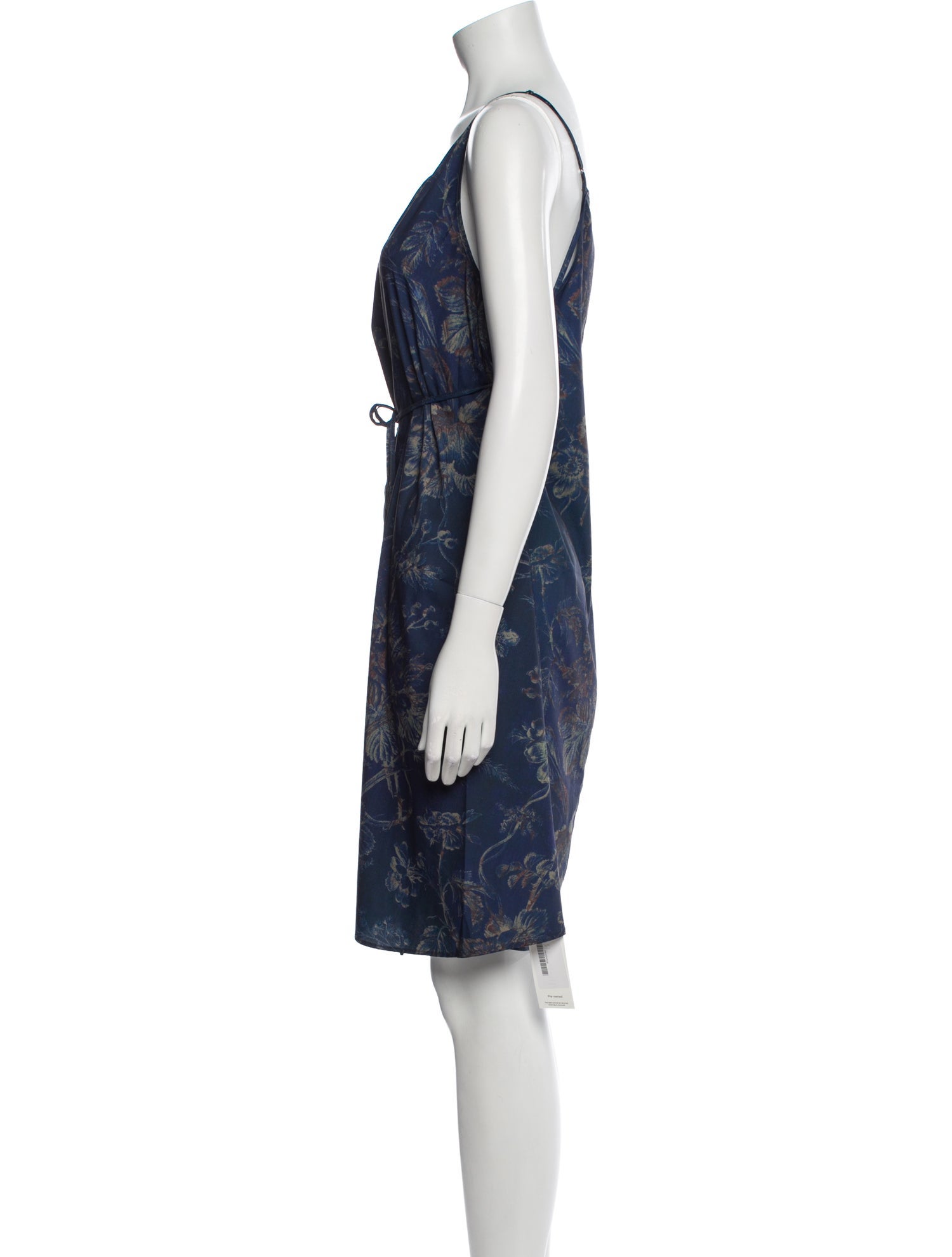 Gary Graham Floral Print Knee-Length Dress